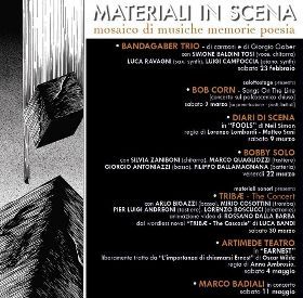 MATERIALI IN SCENA 2019
