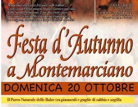 FESTA D'AUTUNNO A MONTEMARCIANO 2019