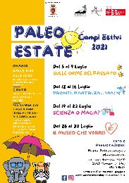 Campi Estivi 2021 “Paleo Estate”