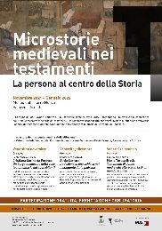 MICROSTORIE MEDIEVALI NEI TESTAMENTI
