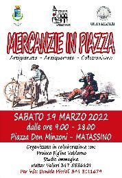 Mercanzie in piazza 19 Marzo 2022