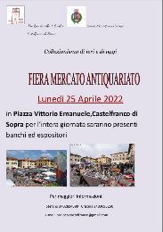 FIERA MERCATO ANTIQUARIATO DEL 25 APRILE 