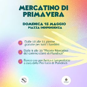 Mercato di primavera a Pian di Scò 