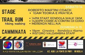  VALDAMBRA TRAIL CAMP "2 passi verso la Valdambra