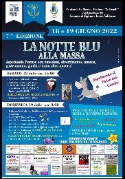 “La notte blu” alla Massa  7° edizione