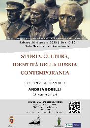 STORIA, CULTURA, IDENTITÀ DELLA RUSSIA CONTEMPORANEA