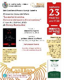 La storia in scena. Percorsi nel teatro di narrazione - presentazione del libro