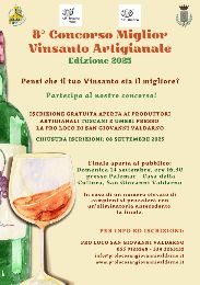 8° Concorso Miglior Vinsanto Artigianale - 2025