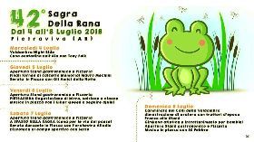 “42^ SAGRA DELLA RANA 2018”