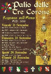 PALIO DELLE TRE CORONE & FESTA DEL PERDONO A RIGNANO SULL’ARNO