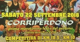 CORRIPERDONO – 1^ GARA PODISTICA DELLA FIERA DEL PERDONO