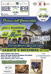 PRANZO DELL’IMMACOLATA PER I BAMBINI DEL MEYER