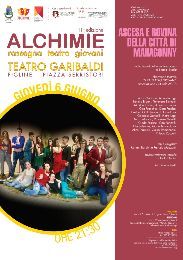 GLI EVENTI DELLA SETTIMANA IN VALDARNO Da Lunedì 3 a Domenica 9 Giugno 2019