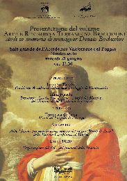 ARTE E RESTAURO A TERRANUOVA BRACCIOLINI - STUDI IN MEMORIA DI MONSIGNOR DONATO BUCHICCHIO