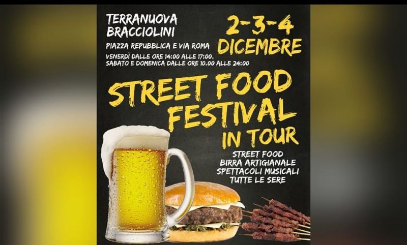 Sapori Del Mondo Street Food Dicembre a Terranuova Bracciolini