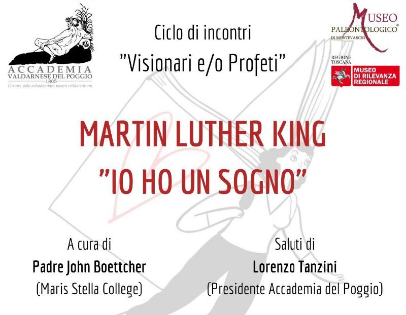 VISIONARI E/O PROFETI  VI CICLO "MARTIN LUTHER KING. IO HO UN SOGNO"