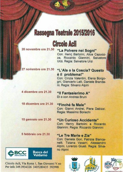 Rassegna Teatrale 2015 / 2016