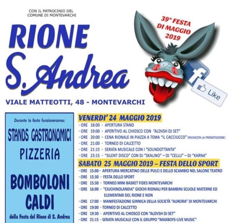 39^ FESTA DI MAGGIO – RIONE SANT’ANDREA
