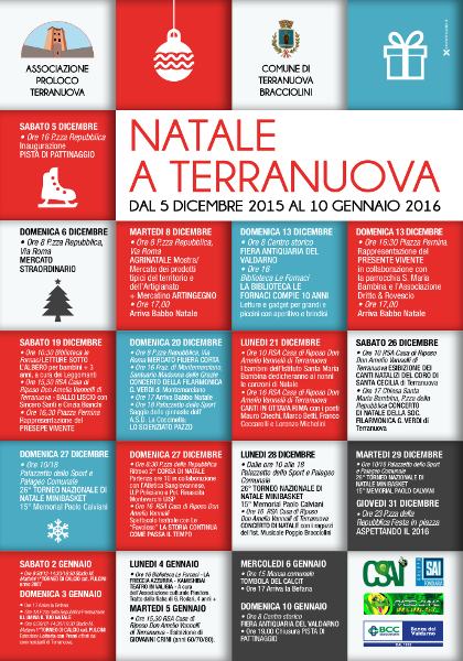 Natale 2015 a Terranuova Bracciolini