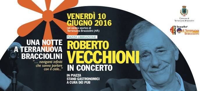 Una notte a Terranuova 10 Giugno 2016 – Roberto Vecchioni