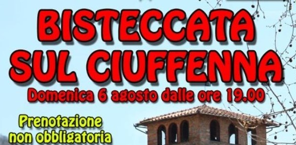 BISTECCATA SUL CIUFFENNA 2017