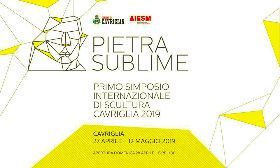 ”PIETRA SUBLIME” - PRIMO SIMPOSIO INTERNAZIONALE DI SCULTURA DEL VALDARNO