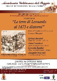 Le Terre di Leonardo al 1473 e dintorni